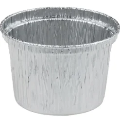 Aluminium Bakvorm Rond Ø7,2cm 100st.