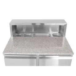 Arktic Pizzawerkbank met 2 deuren 300L