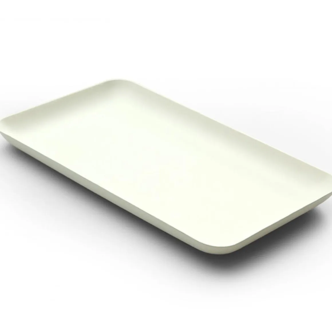 Bagastro Suikerriet Bord Rechthoek 20x12x1,5cm 40st.