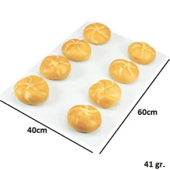 Bakpapier 60x40cm SUPER dubbel gesiliconeerd 500 vel