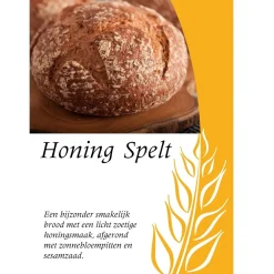 Bakspeciaal Honing Speltmix Broodmix 20kg