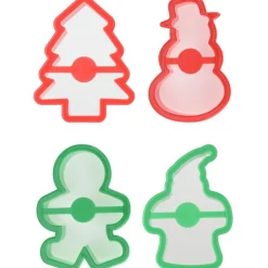 Bakvorm Set met Uitstekers Kerst**