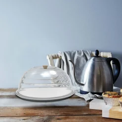 Biesse Stolp met Plateau en Taartschep Ø34x16cm