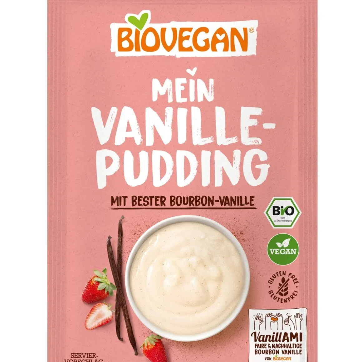 BioVegan Vanille Pudding Biologisch 36g