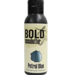 Bold Cacaoboter Gekleurd Petrol Blue Glitter 80g