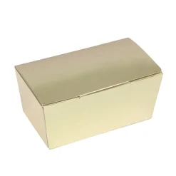 Bonbondoosje Goud Metallic -375 gram- 3 stuks**