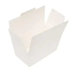 Bonbondoosje Wit Glans -750 gram- 25 stuks**