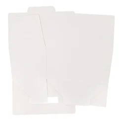 Bonbondoosje Wit Glans -750 gram- 25 stuks**