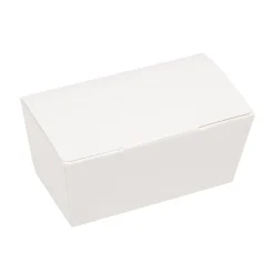 Bonbondoosje Wit Glans -250 gram- 3 stuks**