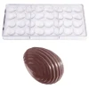 Bonbonvorm Chocolate World Gestreept Ei (32x) 32x22x11mm