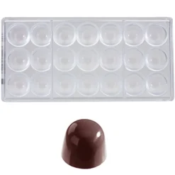 Bonbonvorm Chocolate World Kegel (21x) Ø30x25 mm