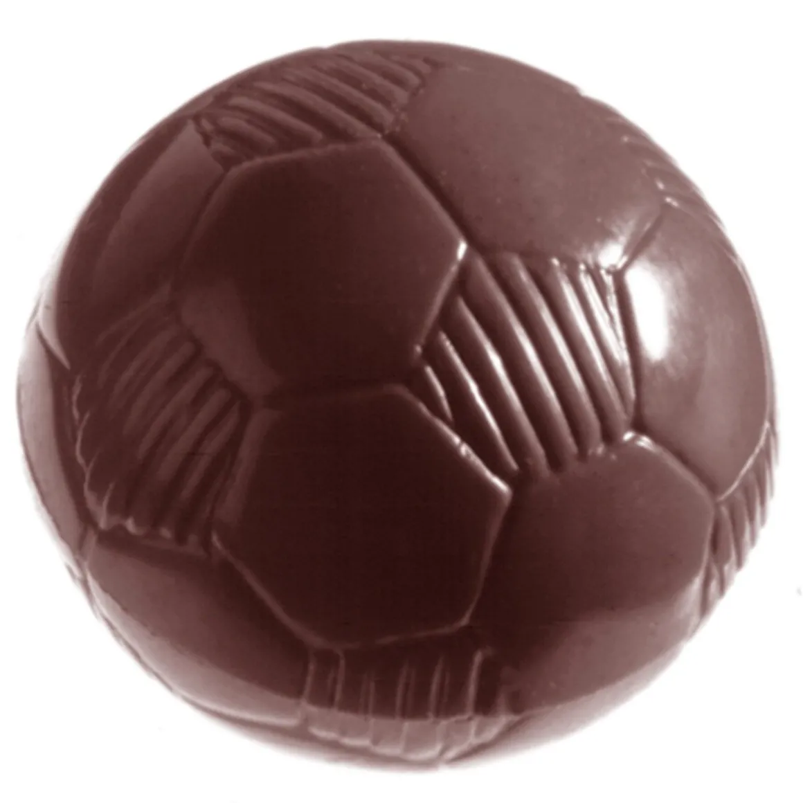 Bonbonvorm Chocolate World Voetbal (32x) Ø26mm