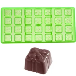 Bonbonvorm Chocolate World GL Cadeautje (28x) 25x24,5x16mm**