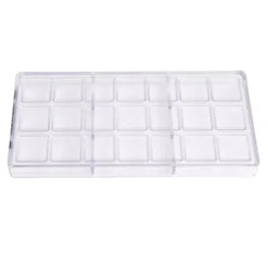 Bonbonvorm Chocolate World Vierkant (21x) 30,5x5,5mm