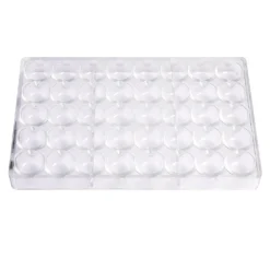 Bonbonvorm Chocolate World Platte Kegel (40x) 30x19mm