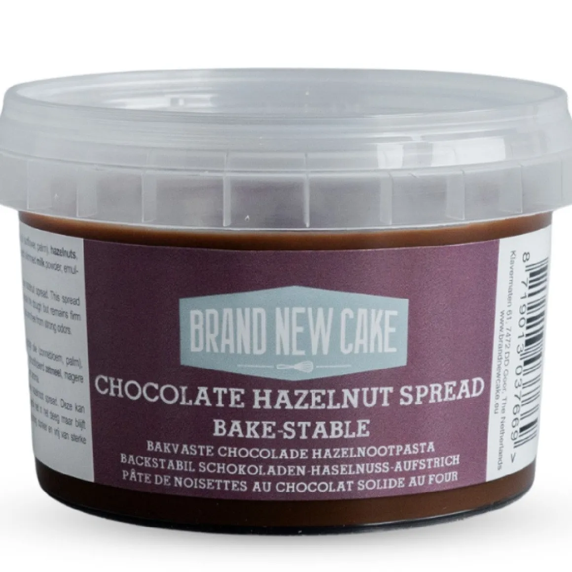 BrandNewCake Bakvaste Chocolade Hazelnootpasta (Nutella)260g