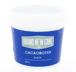 BrandNewCake Cacaoboter gekleurd Blauw 200g