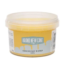 BrandNewCake Chocex Dip 'n Drip Geel 270g