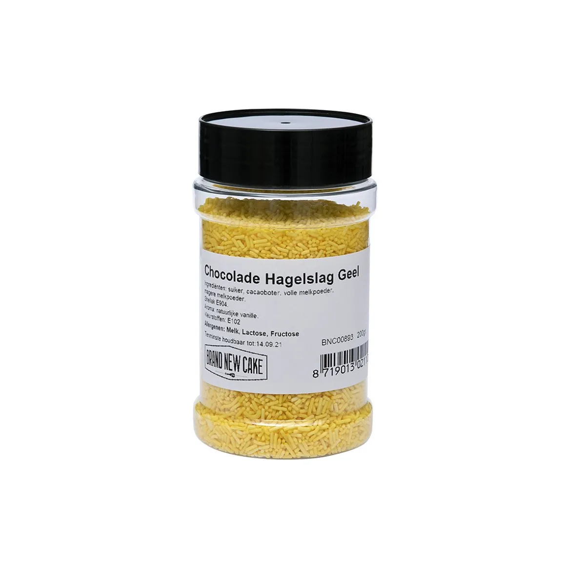 BrandNewCake Chocolade Hagelslag Geel 200g