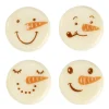 BrandNewCake Chocoladedecoratie Sneeuwpop Gezicht 96st