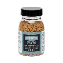 BrandNewCake Confetti Goud 4mm 70gr.