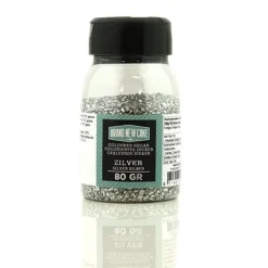 BrandNewCake Gekleurde Suiker Zilver 80gr.