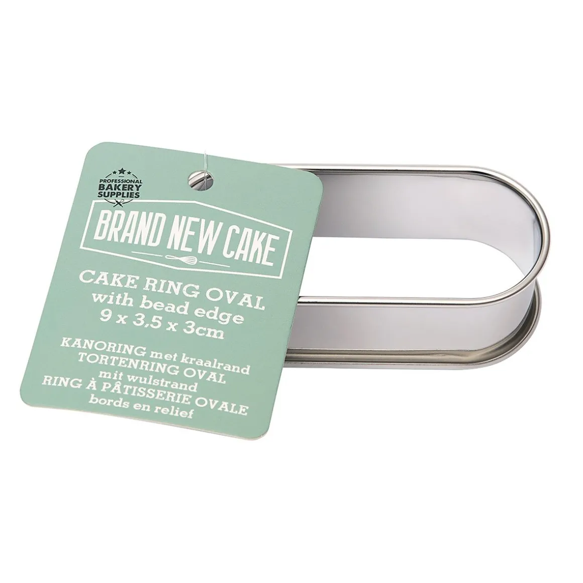 BrandNewCake Kanoring met Kraalrand 9x3,5x3cm