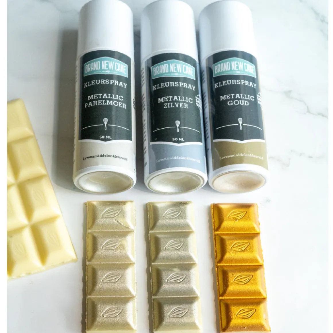 BrandNewCake Kleurspray Metallic Parelmoer 50ml