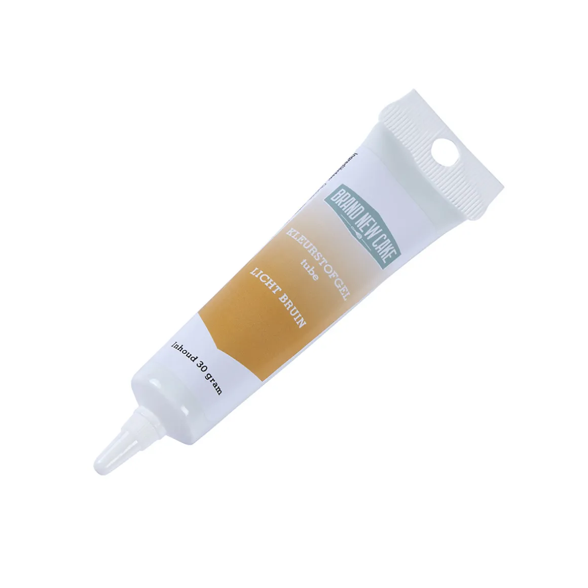 BrandNewCake Kleurstof Gel Tube Licht Bruin 30 gram