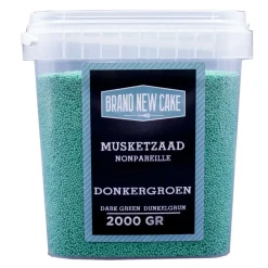 BrandNewCake Musketzaad Donker Groen 2000gr.