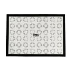 BrandNewCake Siliconen Bakmat met Macaronverdeling 42x30cm