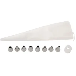 BrandNewCake Spuitmondjes Klein + Spuitzak Set/10