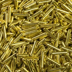 BrandNewCake Sugar Rods Metallic Goudgeel 80gr.