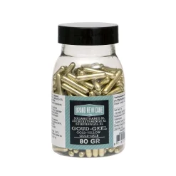 BrandNewCake Sugar Rods Metallic Goudgeel 80gr.