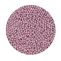 BrandNewCake Suikerparels Metallic Roze 4mm 80gr.