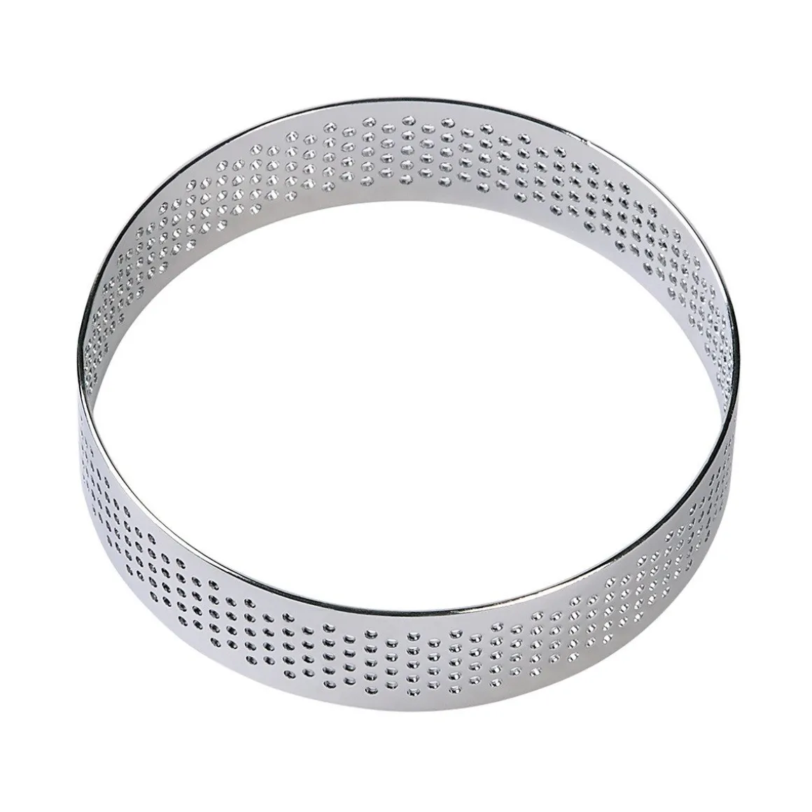 BrandNewCake Taartring RVS Geperforeerd Ø8x2cm