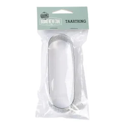 BrandNewCake Taartring RVS Ovaal Geperforeerd 8x3,5x2cm