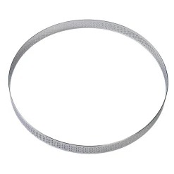 BrandNewCake Taartring RVS Geperforeerd Ø24x2cm