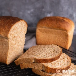 Broodvorm Half-Brood Alusteel 15x10,5cm