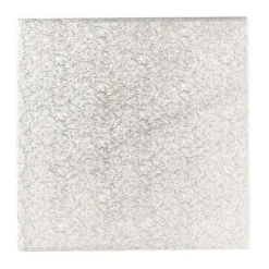 Cakeboard Zilver Vierkant 15cm