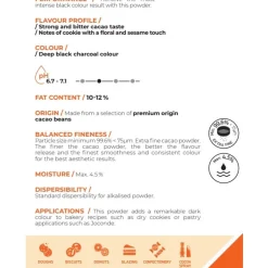 Callebaut Cacaopoeder Noir Intense 1kg