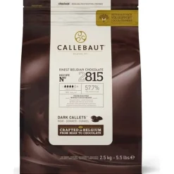 Callebaut Chocolade Callets Puur (Hoge Vloeibaarheid) 2,5 kg