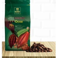 Callebaut Chocolade Callets Puur Ocoa (70%) 1kg