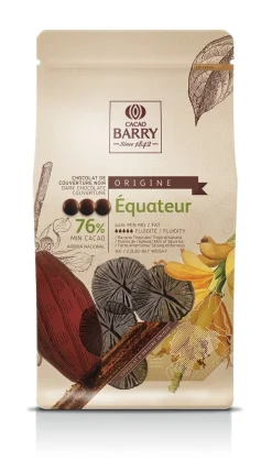 Callebaut Chocolade Callets Puur Équateur (76%) 1kg