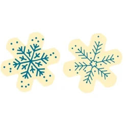 Callebaut Chocoladedecoratie Sneeuwvlokken 264st.