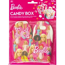 Candy Box Barbie 7x7x8cm 6st**