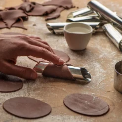 Cannoli Vulrollen Siciliaans RVS 12cm Set/6