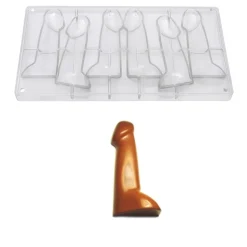 Chocolade Chocolate World Holvorm Penis (6x) 15x5,5cm