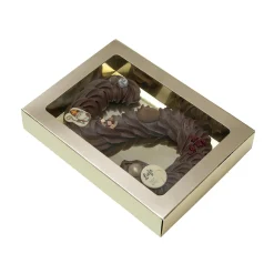 Chocoladeletterdoos GK7 Goud / Goud 26st