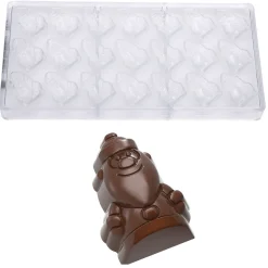 Chocolademal Chocolate World Kerstman (21x) 38x27x17,5mm